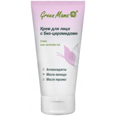 Крем д/лица GREEN MAMA С био-церамидами, Россия, 75 мл