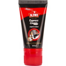 Крем для обуви KIWI Экспресс Защита и блеск, черный, 50мл, Польша, 50 мл
