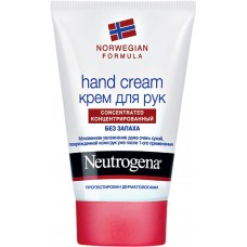 Крем для рук NEUTROGENA Норвежская формула, без запаха, 50мл, Франция, 50 мл