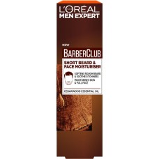 Крем-гель для короткой бороды L'OREAL Men Expert Barber Club с маслом кедрового дерева, 50мл, Германия, 50 мл