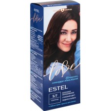 Купить Крем-краска для волос ESTEL Love 5/7 Шоколад, 115мл, Россия, 115 мл в Ленте
