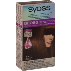 Крем-краска для волос SYOSS Gloss sensation Чилийский шоколад 4-82, Германия, 115 мл