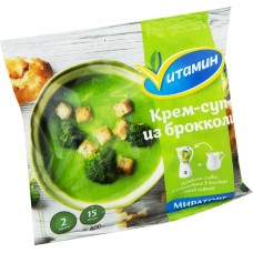 Купить Крем-суп VИТАМИН из брокколи, Россия, 400 г в Ленте