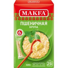Купить Крупа MAKFA Полтавская Пшеничная в пакетиках, 400г, Россия, 400 г в Ленте