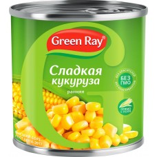 Купить Кукуруза GREEN RAY сладкая, Россия, 425 мл в Ленте