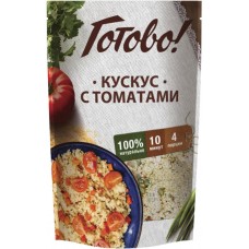 Кускус ГОТОВО! с томатами, 250г, Россия, 250 г