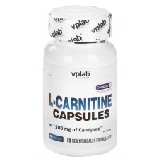 L-карнитин VPLAB VP70415, Великобритания, 90 капс.