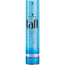 Лак для волос TAFT Ultra Pure, сверхсильная фиксация, 225мл, Россия, 225 мл