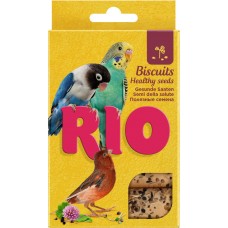 Купить Лакомство для птиц RIO Бисквиты с полезными семенами, 35г, Россия, 35 г в Ленте