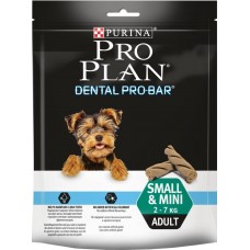 Купить Лакомство для взрослых собак PURINA PRO PLAN Dental Pro Bar для мелких и карликовых пород, 150г, Россия, 150 г в Ленте