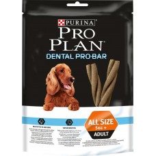Купить Лакомство для взрослых собак PURINA PRO PLAN Dental Pro Bar, для поддержания здоровья полости рта, 150г, Россия, 150 г в Ленте