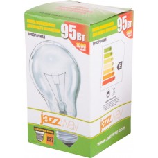 Купить Лампа накаливания JAZZWAY A55 95Вт E27,240V, прозрачная, Китай в Ленте