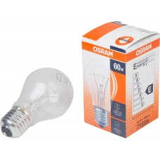 Купить Лампа накаливания OSRAM груша,60Вт,Е27,прозрачная, Россия в Ленте