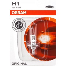 Лампа OSRAM H1 55W 12V P14,5S, блист. 64150-01B, Германия, 1 шт