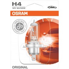 Лампа OSRAM H4 60/55W 12V P43T, блист. 64193-01B, Германия, 1 шт