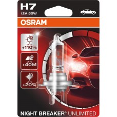 Купить Лампа OSRAM NIGHT BREAKER H7 55W 12V PX26D, блист. 64210NBU-01B, Германия, 1 шт в Ленте