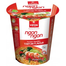Лапша VIFON Ngon-Ngon со вкусом тайского том-ям, 60г, Вьетнам, 60 г