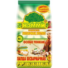 Лапша яичная КЭММИ Premium бесбармачная, 250г, Казахстан, 250 г