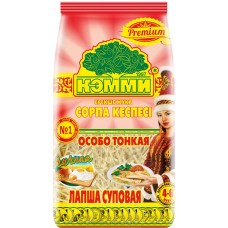 Лапша яичная КЭММИ Premium суповая, 200г, Казахстан, 200 г