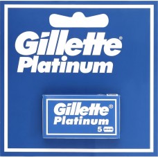 Лезвия д/бритвы GILLETTE Rubie Platinum, Россия, 5 шт