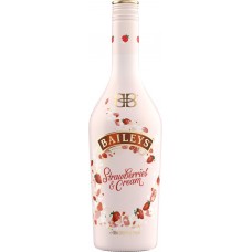 Ликер BAILEYS Strawberries эмульс. с ароматом Клубники и Сливок алк.17%, Ирландия, 0.7 L