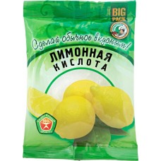 Лимонная кислота BIG PACK, Россия, 100 г