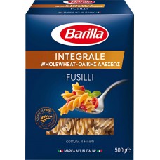 Купить Макароны BARILLA Fusilli Integrale из твердых сортов пшеницы Группа А 2-й сорт, 500г, Италия, 500 г в Ленте