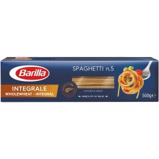 Макароны BARILLA Spaghetti Integrale из твердых сортов пшеницы Группа А 2-й сорт, 500г, Италия, 500 г