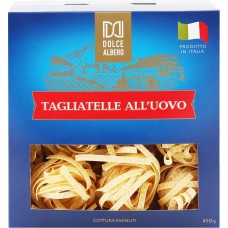 Купить Макароны DOLCE ALBERO Tagliatelle твердые сорта, Италия, 450 в Ленте
