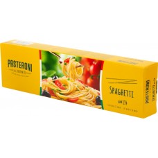 Макароны PASTERONI Spaghetti №114 группа А высший сорт, 450г, Италия, 450 г