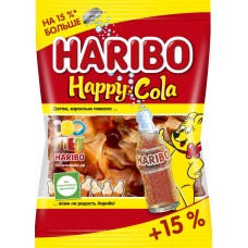 Купить Мармелад жевательный HARIBO Happy Cola, 80г, Венгрия, 80 г в Ленте