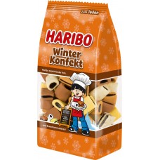 Мармелад жевательный HARIBO Зимняя коллекция с лакрицей и какао, Германия, 300 г