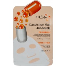 Маска для лица AEPWOOM с капсулой для проблемной кожи, 24мл, Корея, 24 мл