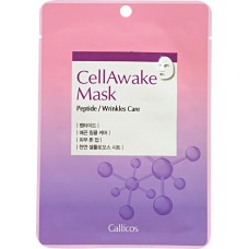 Маска для лица LANIX M Callicos CellAwake против морщин с пептидами, 25г, Япония, 25 г