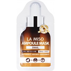 Маска для лица LANIX M La Miso Ampoule ампульная со слизью улитки, 25г, Корея, 25 г