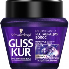 Купить Маска для волос GLISS KUR Реновация волос, восстанавливающая, 300мл, Словакия, 300 мл в Ленте