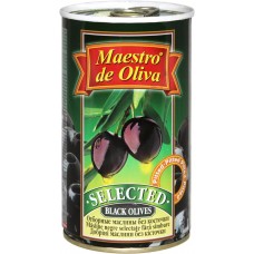 Купить Маслины MAESTRO DE OLIVA отборные б/к, Испания, 360 г в Ленте