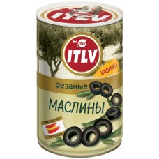 Купить Маслины резаные ITLV черные, 300г, Испания, 300 г в Ленте