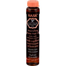 Масло для волос HASK питательное с экстрактом кокоса, 18мл, США, 18 мл