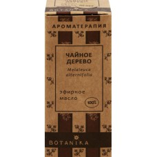 Купить Масло эфирное BOTANIKA 100% Чайное дерево, 10мл, Россия, 10 мл в Ленте