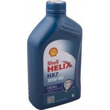 Масло моторное SHELL Helix Diesel HX7 п/синтетическое 10W/40, Россия, 1 л