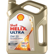 Масло моторное SHELL Helix Ultra ECT C2-C3 0W-30 синтетическое, 4л, Россия, 4 л