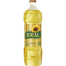 Масло подсолнечное IDEAL рафинированное дезодорированное, 1л, Россия, 1000 мл