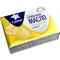 Масло сладкосливочное LAIME Традиционное 82,5%, без змж, 180г, Россия, 180 г