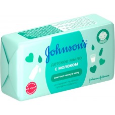 Купить Мыло детское JOHNSON'S с экстрактом натурального молочка, 100г, Турция, 100 г в Ленте