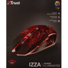 Мышь TRUST Проводная игровая GXT105 IZZA 21683, Китай