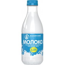 Молоко МОЛОЧНАЯ РЕЧКА 2,5% ПЭТ без змж, Россия, 1850 мл