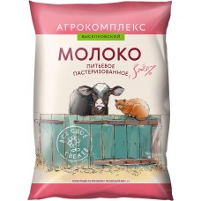 Купить Молоко пастеризованное АГРОКОМПЛЕКС 3,2%, без змж, 900мл, Россия, 900 мл в Ленте