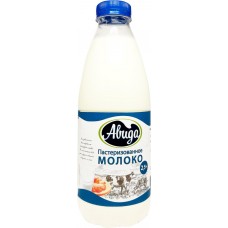 Молоко пастеризованное АВИДА 2,5%, без змж, 900мл, Россия, 900 мл