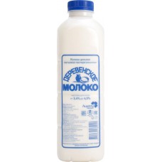 Молоко пастеризованное ДЕРЕВЕНСКОЕ 3,4–4,5%, без змж, 800мл, Россия, 800 мл